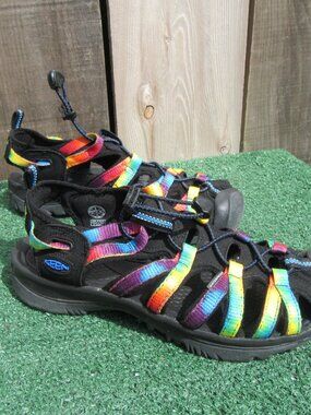 Keen Whisper Tie Dye Waterproof Walking Hiking Beach Sandals Women's Size 8